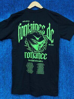 Fontaines DC Romance from Ireland to the World Tour Tee S